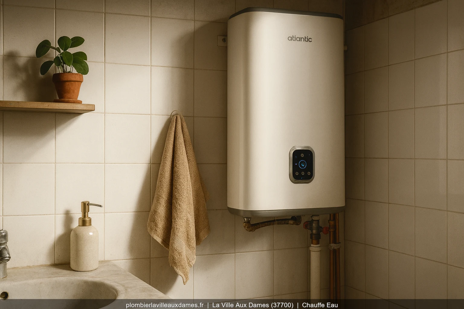 Remplacement chauffe-eau electrique Ariston Lydos 80L a La Ville-aux-Dames (37700)