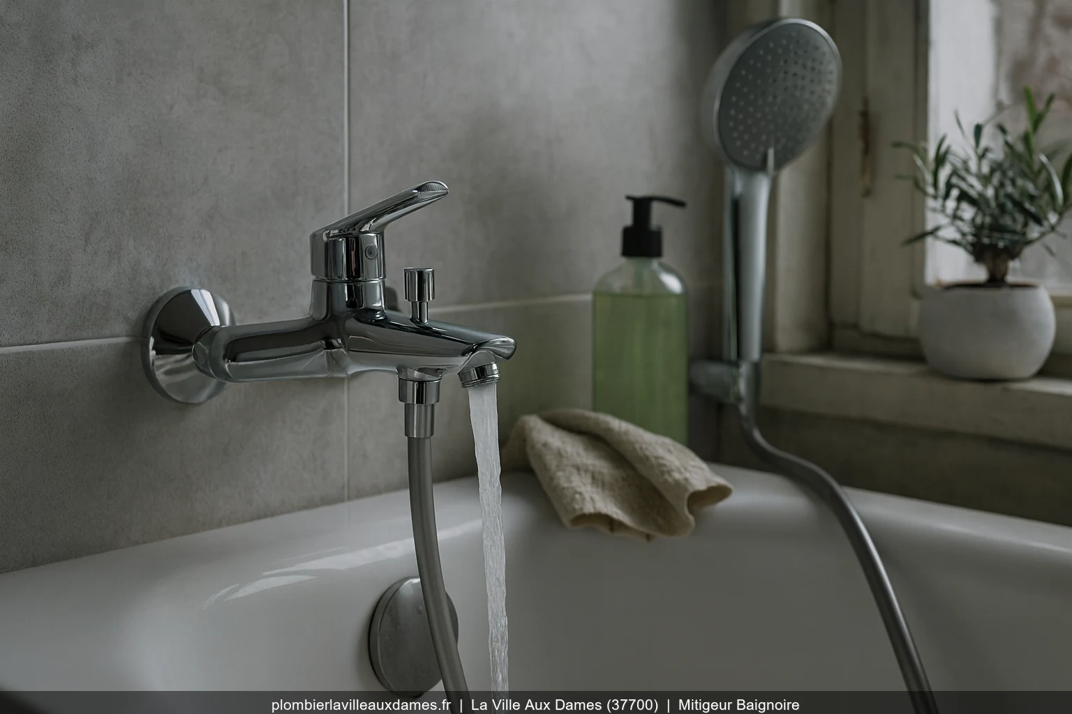 Installation mitigeur baignoire Grohe Grohtherm a La Ville-aux-Dames (37700)